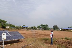 Solor Based Sprinkler irrigation